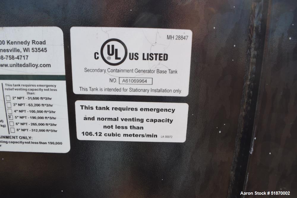 Used Caterpillar 500 kW Standby Diesel Generator Set