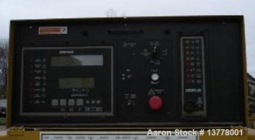 Used Cat 600 kW Diesel Generator Set. Standby rated at 600 kW / 750 kva. Currently set up for 277/480 volts, 3 phase, 60 hertz, 1800 rpm, 0.8 PF. 12 lead reconnectable, model SR-4B. Cat model 3412 en...