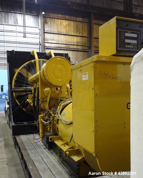 Used CAT 3516B engine. Caterpillar 2000 kW diesel generator.