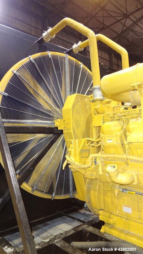 Used CAT 3516B engine. Caterpillar 2000 kW diesel generator.