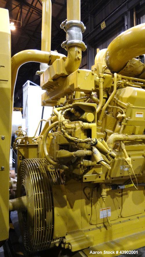 Used CAT 3516B engine. Caterpillar 2000 kW diesel generator.