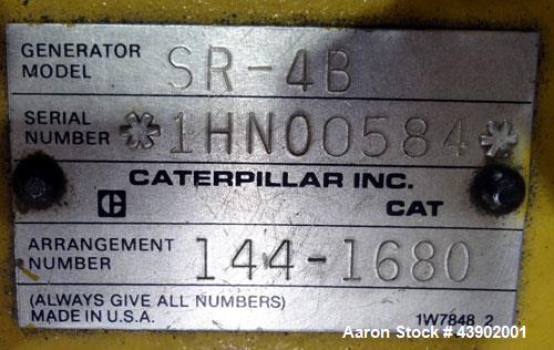 Used CAT 3516B engine. Caterpillar 2000 kW diesel generator.