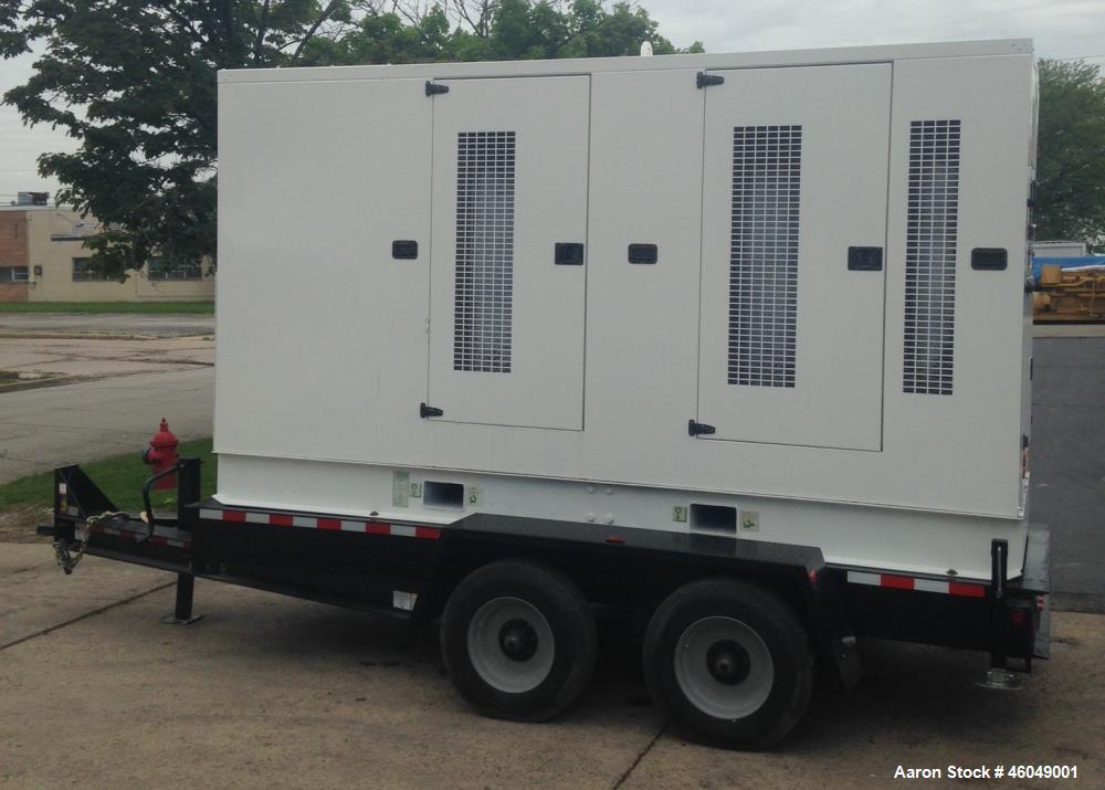 Used Cat / Caterpillar XQ350 rental package, 350 kW diesel generator. CAT 3406