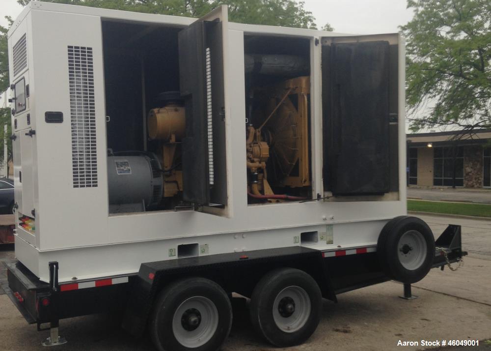 Used Cat / Caterpillar XQ350 rental package, 350 kW diesel generator. CAT 3406