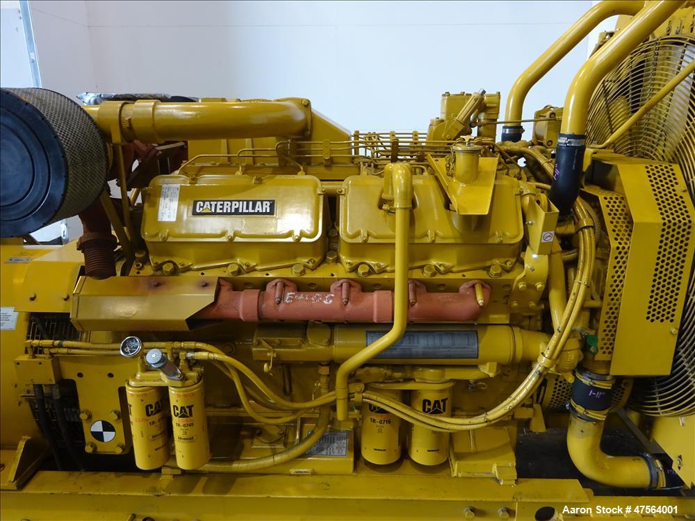 Used CAT 600 kW standby diesel generator set. Caterpillar 3412 engine