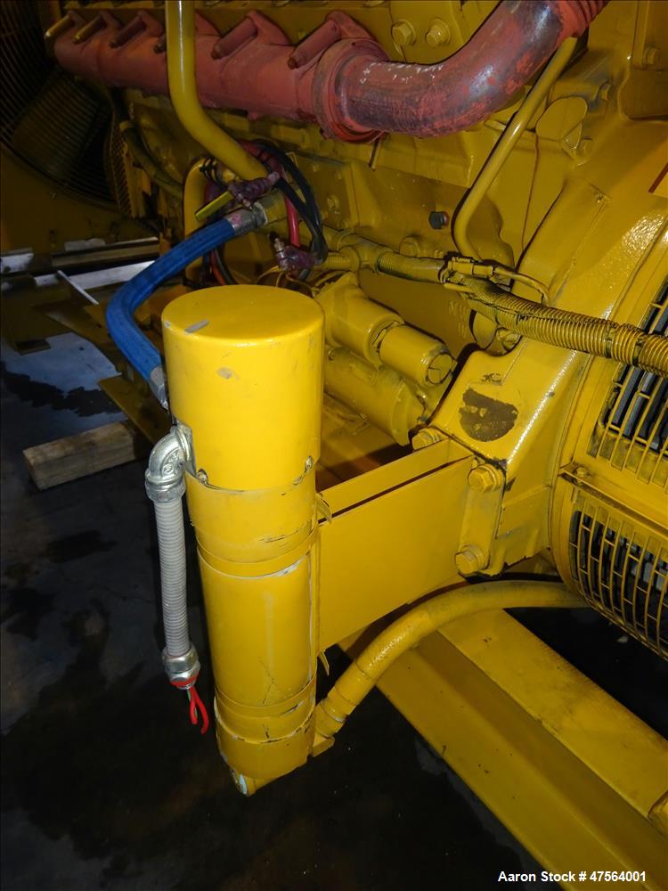 Used CAT 600 kW standby diesel generator set. Caterpillar 3412 engine