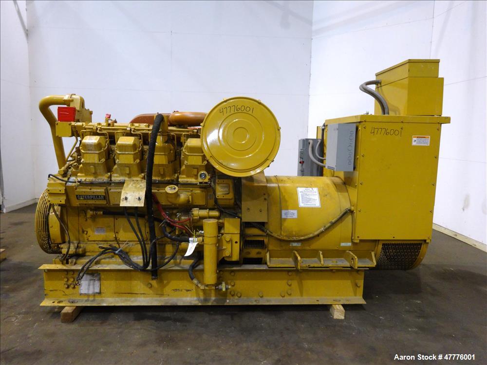 Used Caterpillar 900 kW Diesel Generator Set. CAT 3508