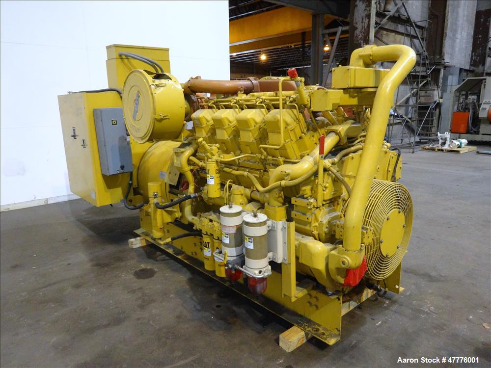 Used Caterpillar 900 kW Diesel Generator Set. CAT 3508