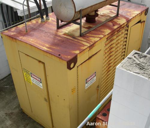 USED: Caterpillar 400 kW #2 diesel fuel oil generator set, model SR-4. 3 phase, 60 cycle, 500 kva.