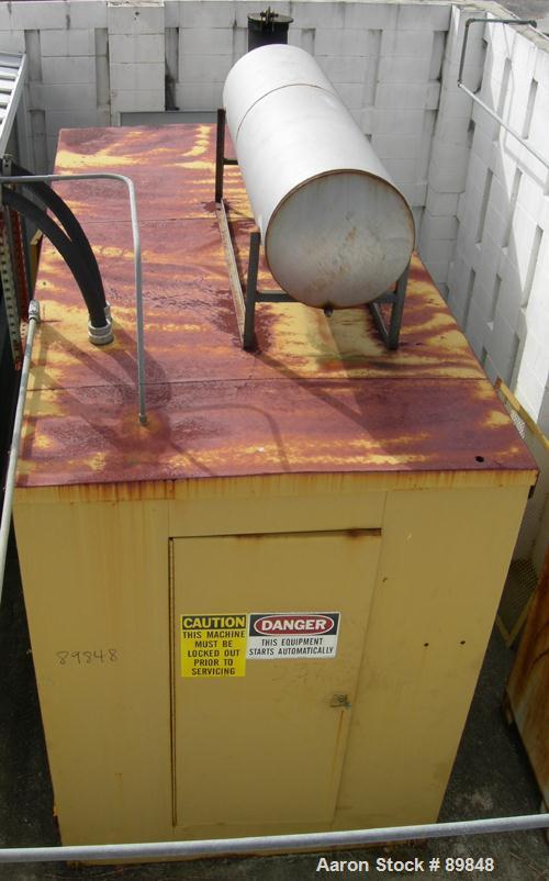 USED: Caterpillar 400 kW #2 diesel fuel oil generator set, model SR-4. 3 phase, 60 cycle, 500 kva.