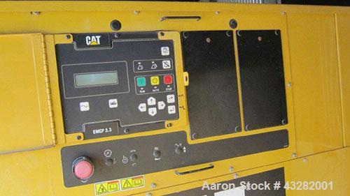 Used Caterpillar 1000kW standby (910kW prime) portable diesel generator set. CAT model C32 engine rated 1372 hp @ 1800 rpm, serial #SYC01134, EPA tier II. 3/60/480V 12 lead reconnectable generator mo...
