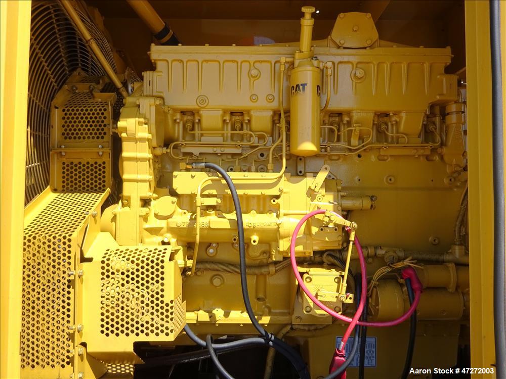 Used Caterpillar 400 kW diesel generator set. CAT 3406 engine