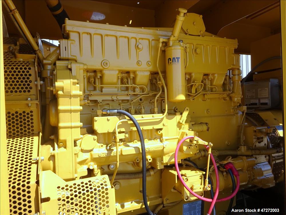 Used Caterpillar 400 kW diesel generator set. CAT 3406 engine