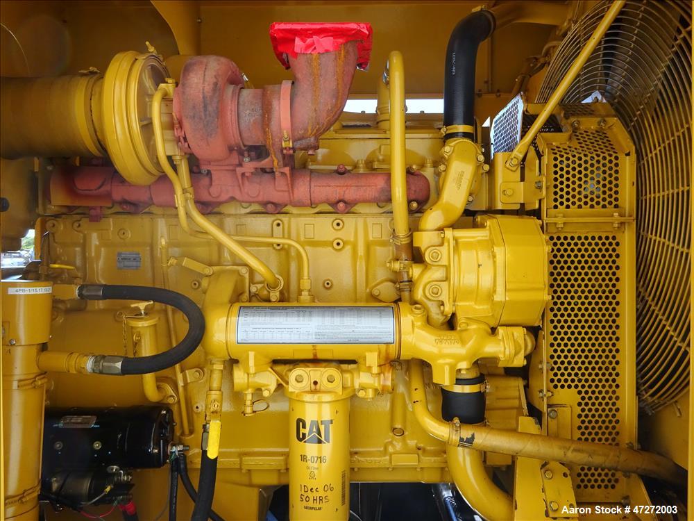 Used Caterpillar 400 kW diesel generator set. CAT 3406 engine