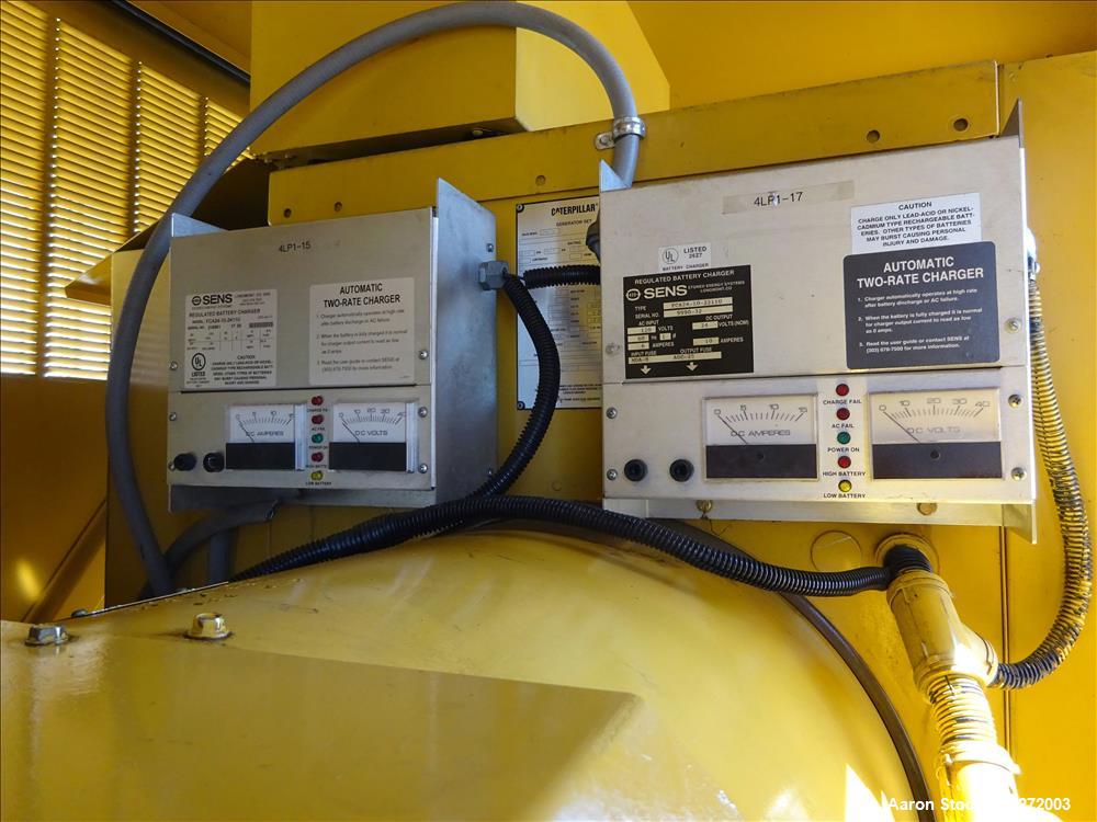 Used Caterpillar 400 kW diesel generator set. CAT 3406 engine