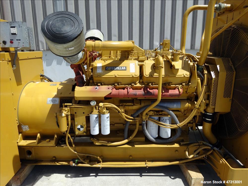 Used Caterpillar 600 kW diesel generator. CAT 3412 engine