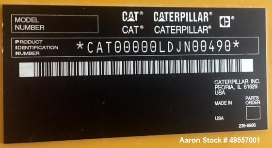 Used Caterpillar Standby Genset / Generator,