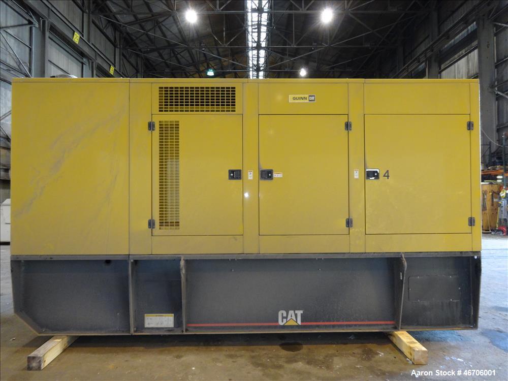 Used Caterpillar 500 kW diesel generator set. CAT 3456 engine