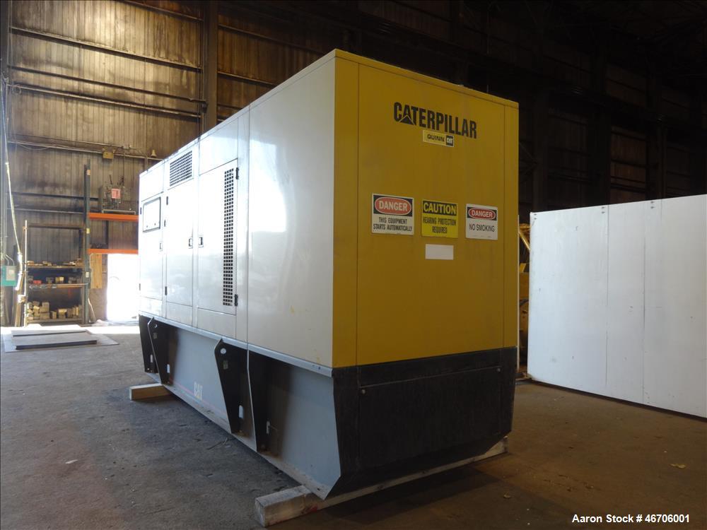 Used Caterpillar 500 kW diesel generator set. CAT 3456 engine