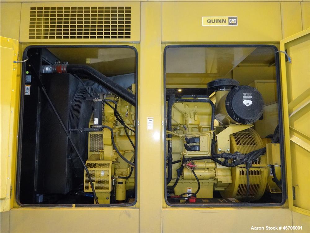Used Caterpillar 500 kW diesel generator set. CAT 3456 engine