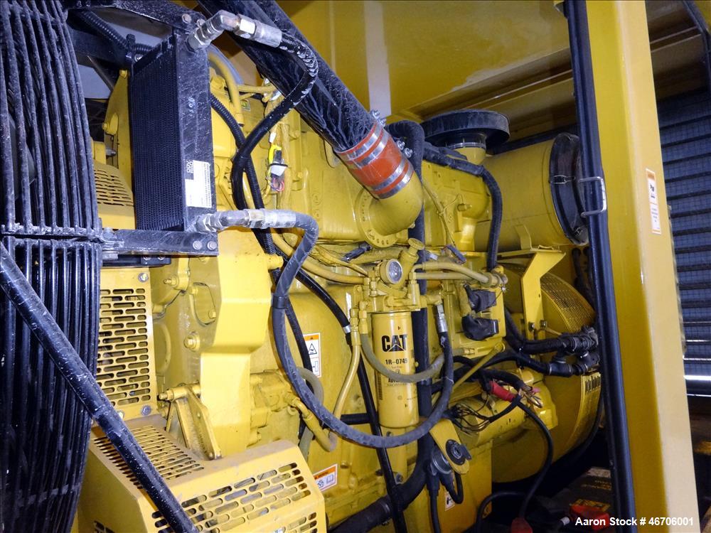 Used Caterpillar 500 kW diesel generator set. CAT 3456 engine