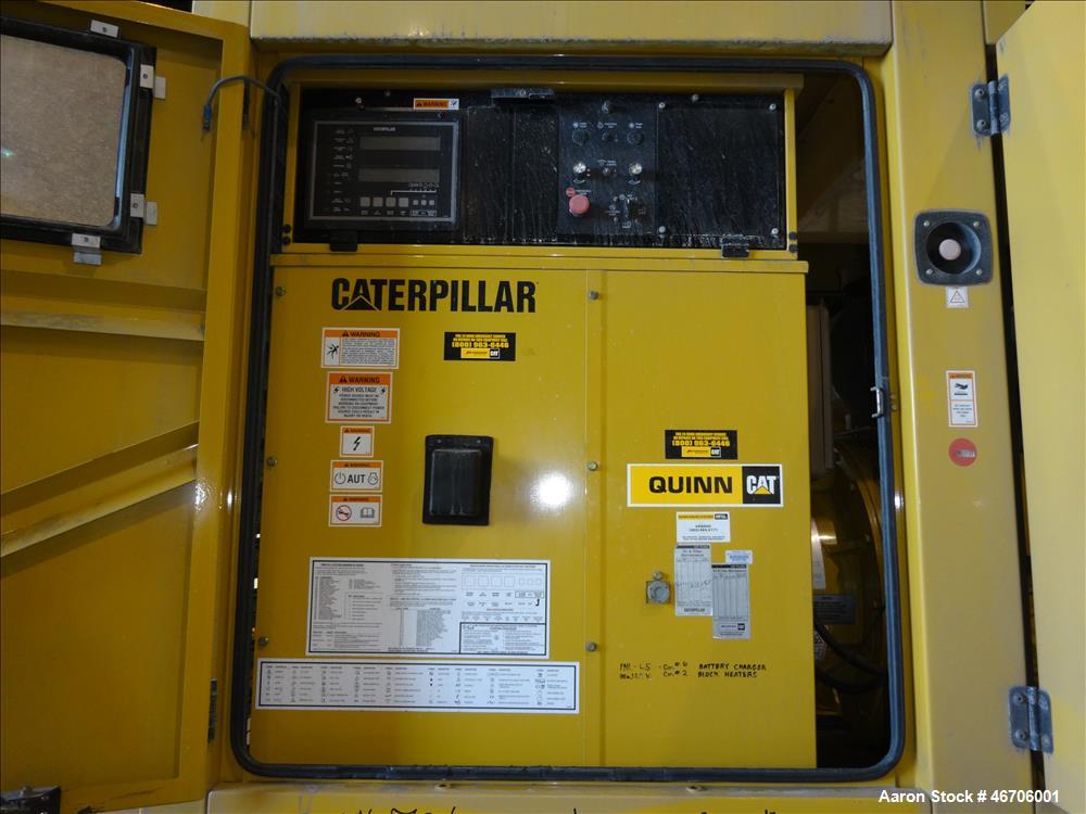 Used Caterpillar 500 kW diesel generator set. CAT 3456 engine