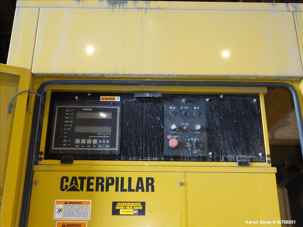 Used Caterpillar 500 kW diesel generator set. CAT 3456 engine