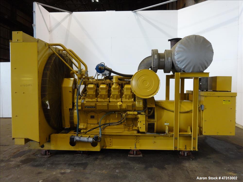Used Caterpillar 750 kW Diesel Generator Set. CAT 3508 Engine