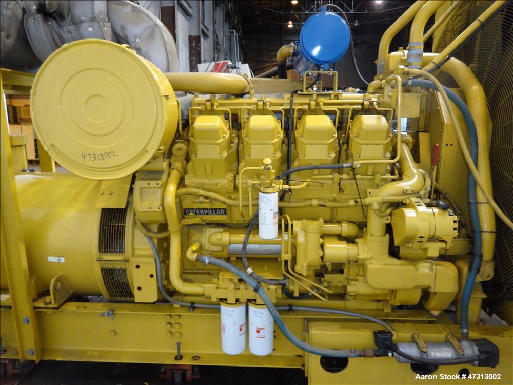 Used Caterpillar 750 kW Diesel Generator Set. CAT 3508 Engine