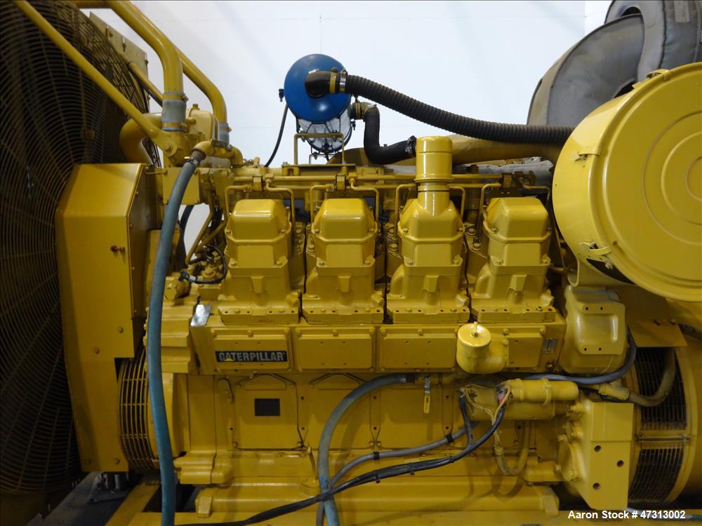 Used Caterpillar 750 kW Diesel Generator Set. CAT 3508 Engine
