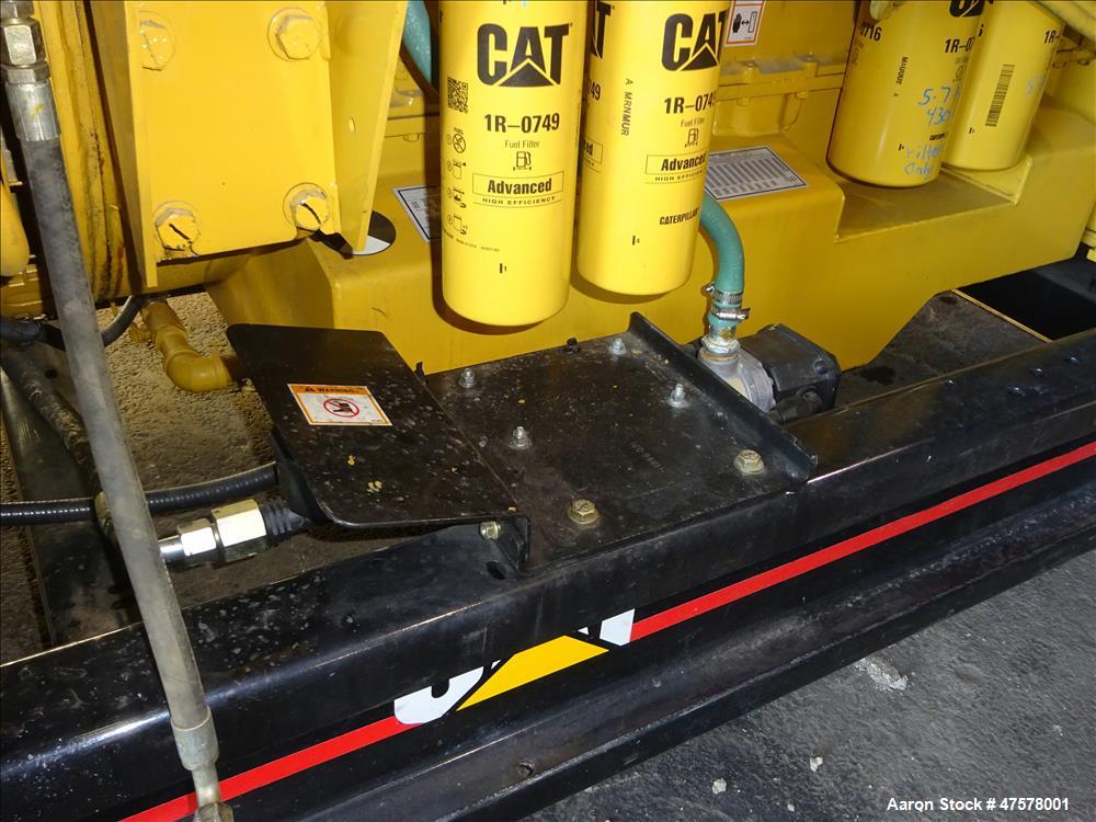 Used Caterpillar 500 kW diesel generator set. CAT 3412 engine. UL 2200 listed