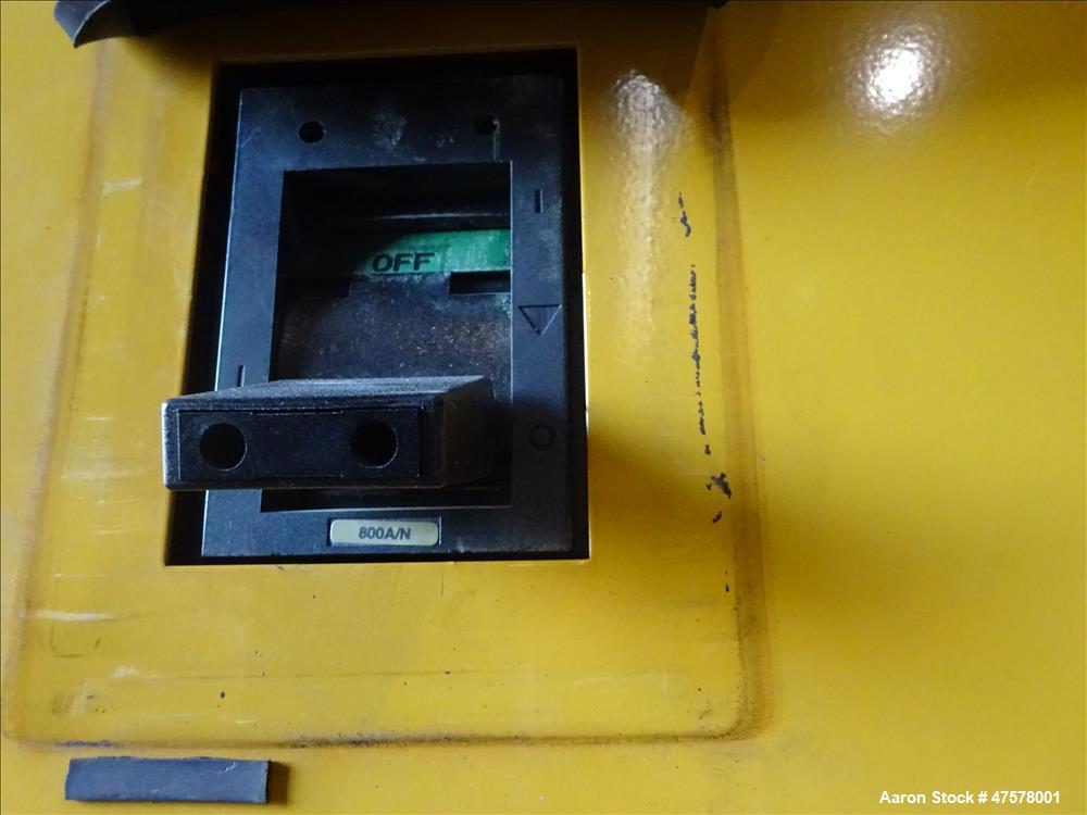 Used Caterpillar 500 kW diesel generator set. CAT 3412 engine. UL 2200 listed