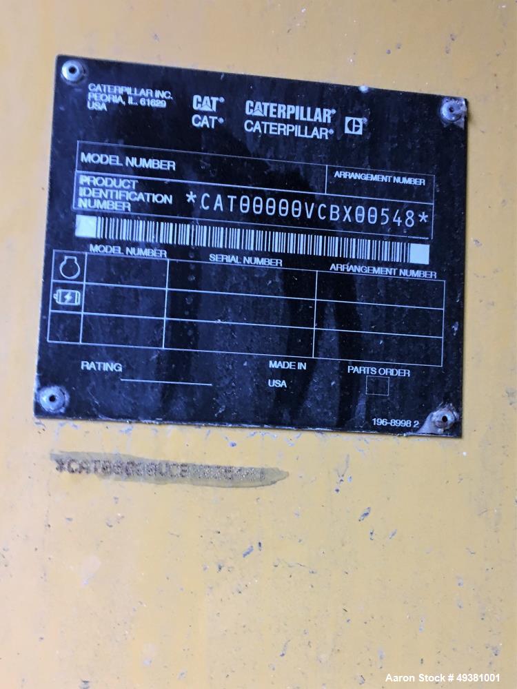 Used Caterpillar / CAT Generator, 500 kW Standby Diesel Generator Set