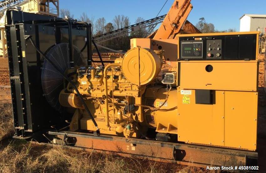 Used Caterpillar / CAT  Generator, 375 kW, Natural Gas, Model G3412C