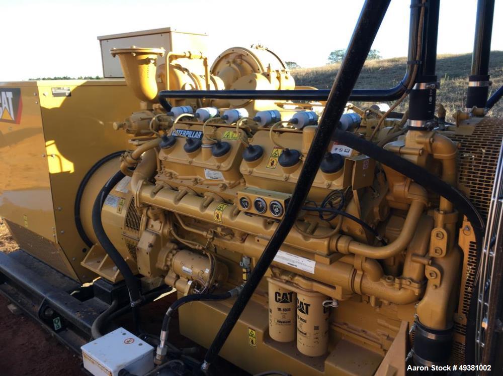 Used Caterpillar / CAT  Generator, 375 kW, Natural Gas, Model G3412C