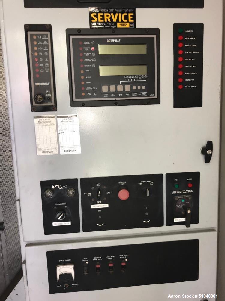 Used Caterpillar Generator, 1750 KW, Model XQ1750