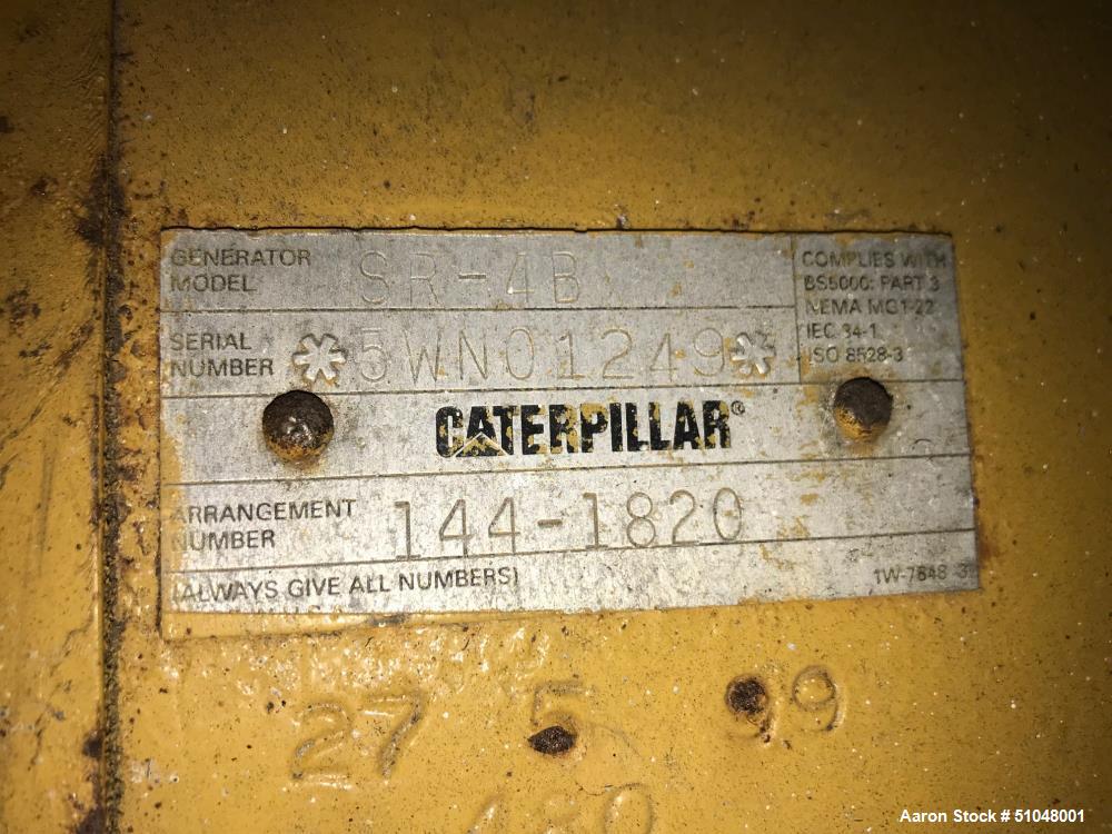 Used Caterpillar Generator, 1750 KW, Model XQ1750