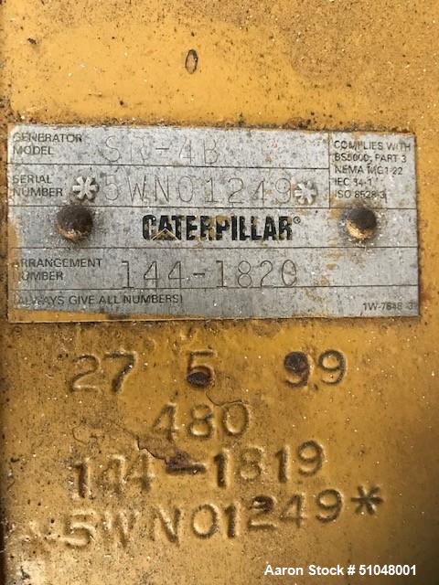 Used Caterpillar Generator, 1750 KW, Model XQ1750