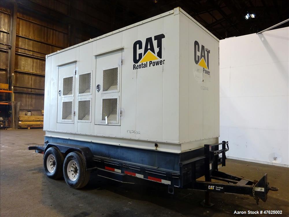 Used Caterpillar XQ250 rental grade portable generator CAT C9 EPA Tier 3