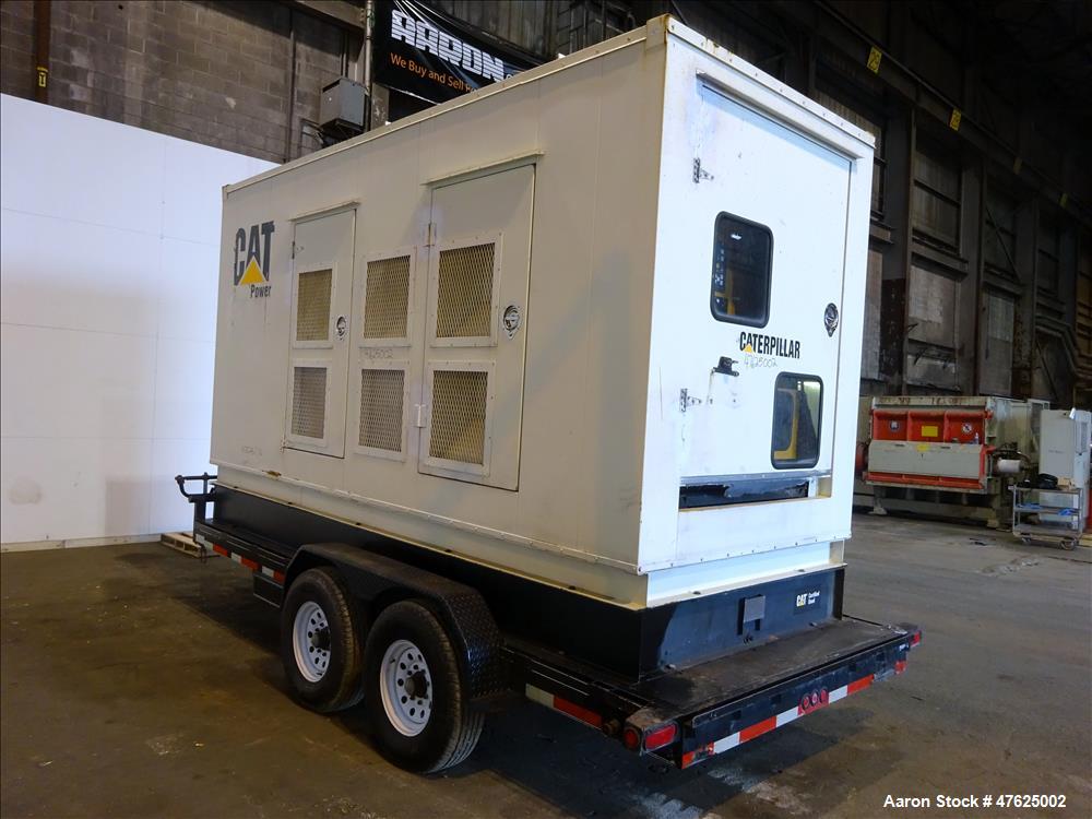 Used Caterpillar XQ250 rental grade portable generator CAT C9 EPA Tier 3