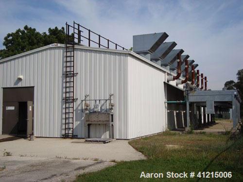 Used Power Plant consisting of (6) CAT G3516 low emmission natural gas fueled generator sets, 3/60/4160V, 1200 rpm. Each is rated 770 kW prime. (6) External cooling radiators. Includes metal frame bu...