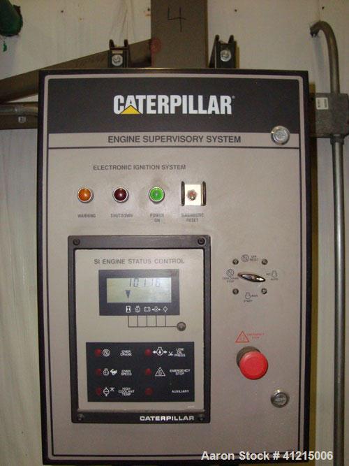 Used Power Plant consisting of (6) CAT G3516 low emmission natural gas fueled generator sets, 3/60/4160V, 1200 rpm. Each is rated 770 kW prime. (6) External cooling radiators. Includes metal frame bu...