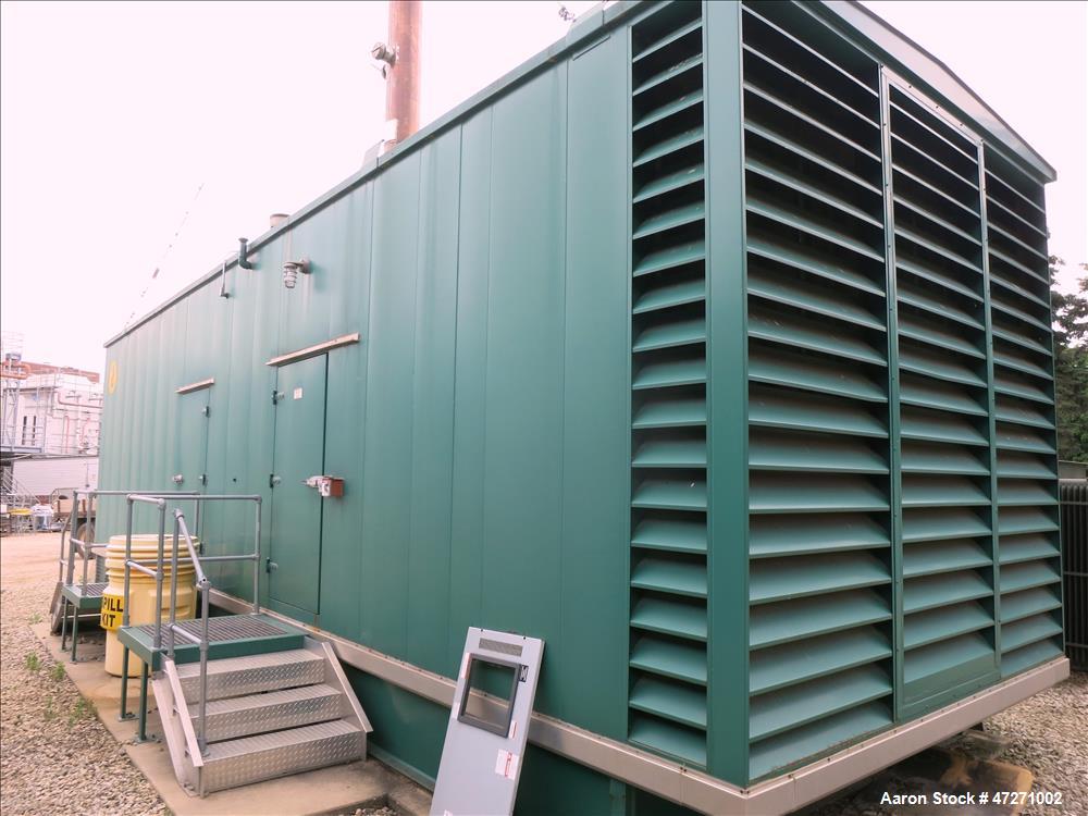 Used Caterpillar 2000 kW diesel generator set. CAT 3516B