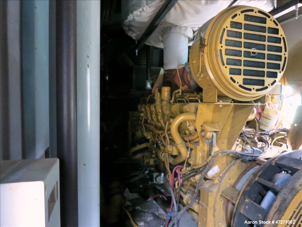 Used Caterpillar 2000 kW diesel generator set. CAT 3516B