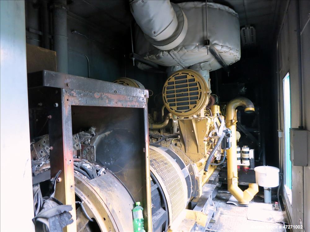 Used Caterpillar 2000 kW diesel generator set. CAT 3516B