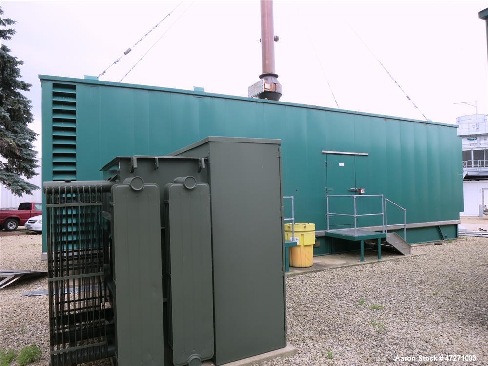 Used Caterpillar 2000 kW diesel generator set. CAT 3516B engine