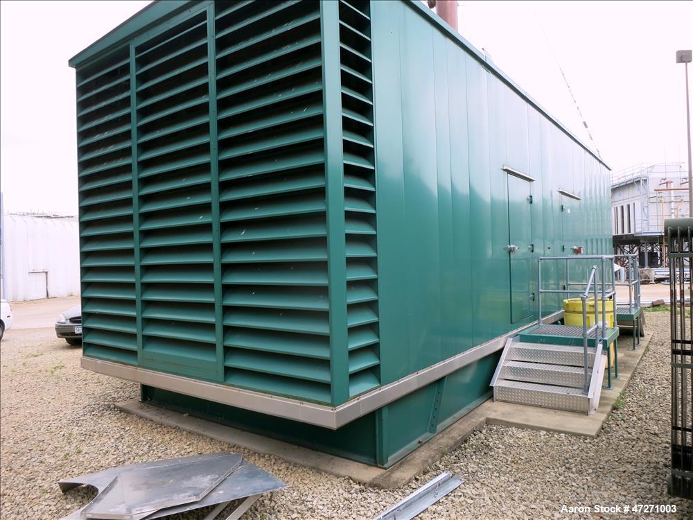 Used Caterpillar 2000 kW diesel generator set. CAT 3516B engine