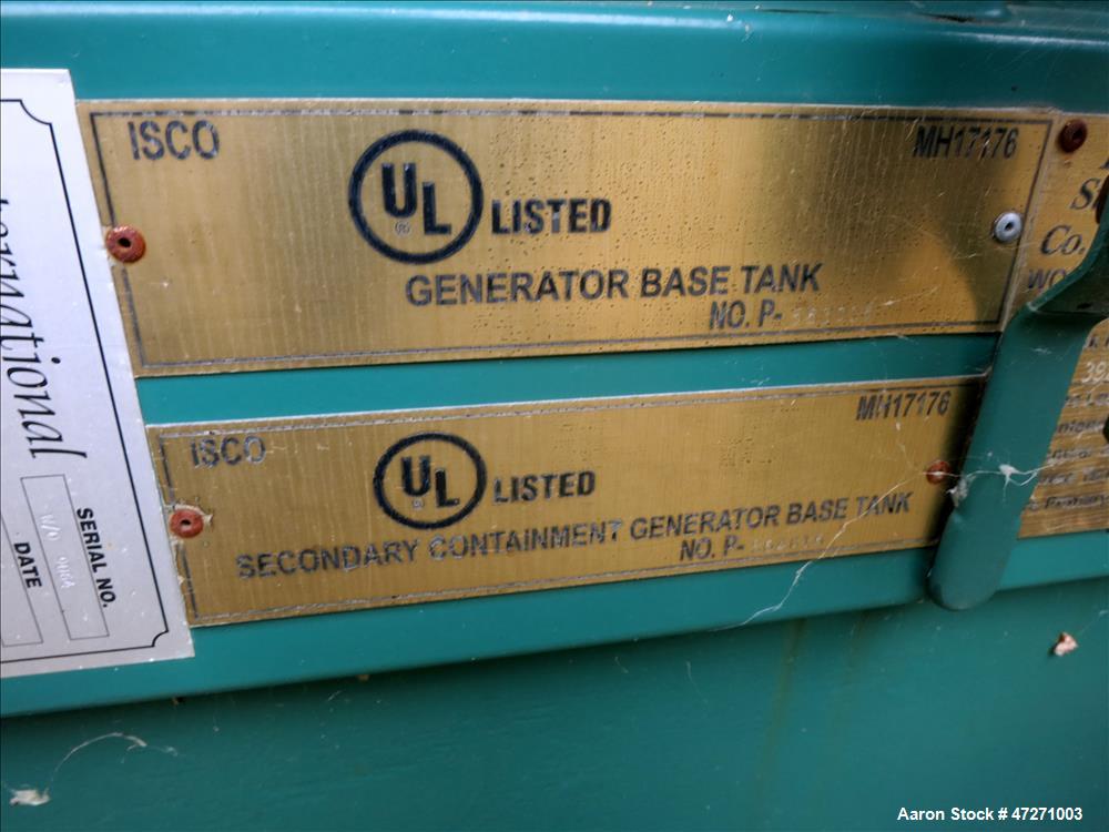 Used Caterpillar 2000 kW diesel generator set. CAT 3516B engine