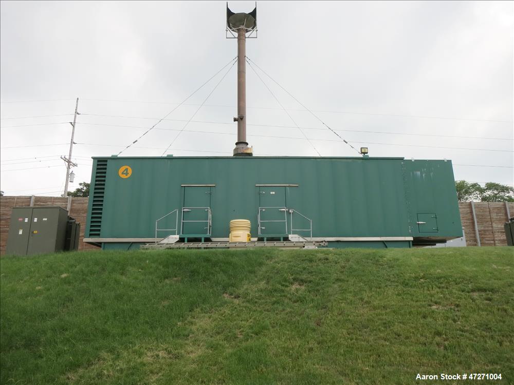 Used Caterpillar 2000 kW standby diesel generator set. CAT 3516B engine