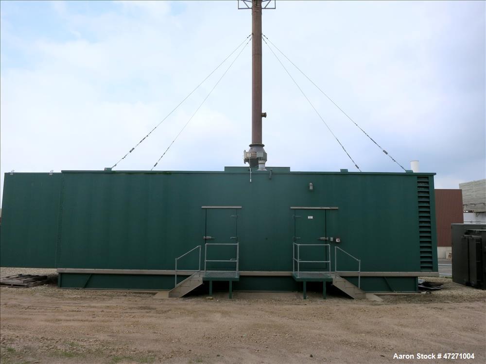 Used Caterpillar 2000 kW standby diesel generator set. CAT 3516B engine